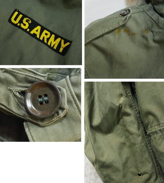 画像3: 【50's】【ビンテージ】【米軍実物】【M-51】フルセット【モッズパーカー】【フィールドパーカー】【フィッシュテイルパーカー】  (3)