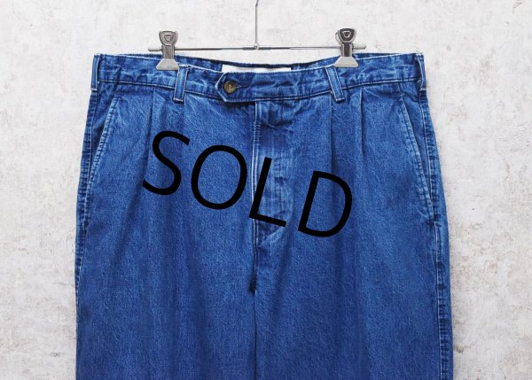 画像4: 【90's〜】【ビンテージ】【DOCKERS】ドッカーズ【Khakis】【２タックデニムパンツ】【36ｘ30】  (4)