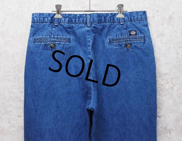 画像5: 【90's〜】【ビンテージ】【DOCKERS】ドッカーズ【Khakis】【２タックデニムパンツ】【36ｘ30】  (5)