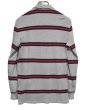 画像3: ビンテージ【ラルフローレン】 【POLO ralph lauren】【グレーｘ赤ｘ紺】【ボーダー】長袖【ロングスリーブシャツ】【ポロシャツ】 【サイズS】   (3)