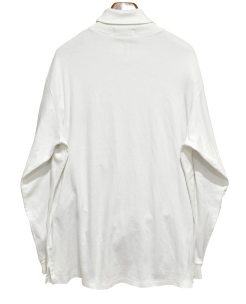 画像4: USA製【ラルフローレン】POLO RALPH LAUREN ビンテージ【白】【タートルネックロンT】【サイズXL】  (4)