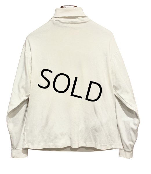 画像3: 90's ビンテージ USA製【GAP】オールドギャップ【白】無地【タートルネックロンT】【サイズL】  (3)