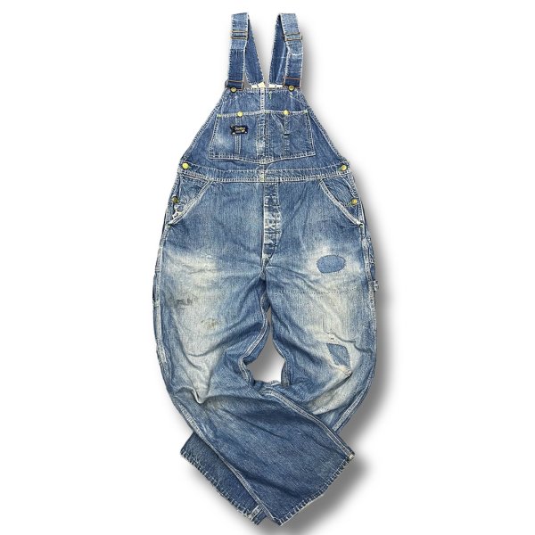 画像2: 50's~【ビンテージ】【OSHKOSH】【オシュコシュ】ローバック 【デニムオーバーオール】 (2)