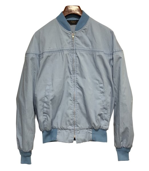 画像1: ビンテージ ∼90’ｓ USA製 水色【ダービージャケット】カップショルダージャケット【サイズL】  (1)
