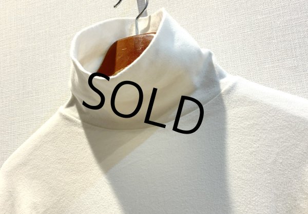 画像5: 90's ビンテージ USA製【GAP】オールドギャップ【白】無地【タートルネックロンT】【サイズL】  (5)