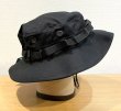 画像4: 【デッドストック】U.S.ARMY HAT SUN HOT WEATHER TYPE2 黒【ブーニーハット】【7 1/2】  (4)