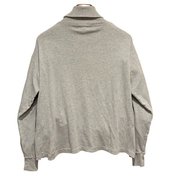 画像3: 90s~ USA製【ラルフローレン】POLO RALPH LAUREN ビンテージ【グレー】【タートルネックロンT】【サイズXL】  (3)
