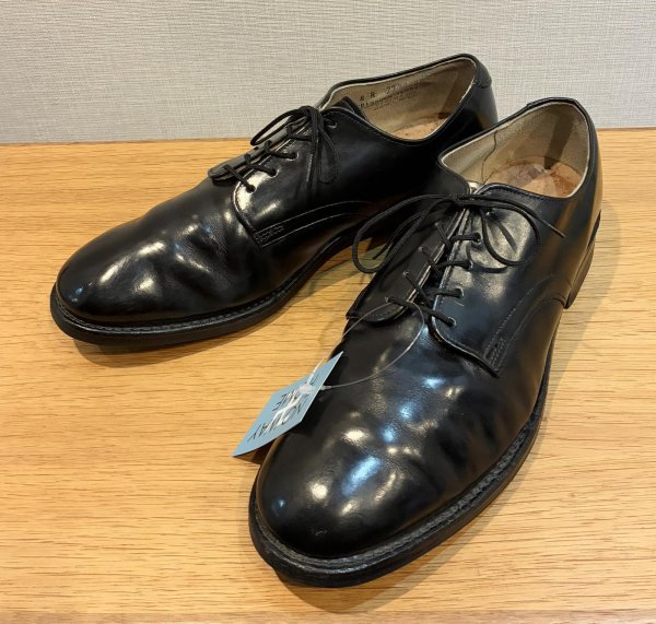 画像1: 90's【ビンテージ】米軍実物【U.S.NAVY】【サービスシューズ】【8R】26cm程度  (1)