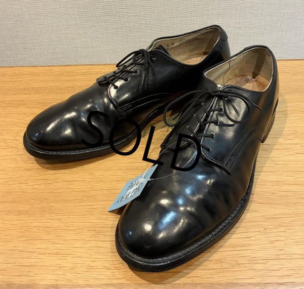 画像1: 90's【ビンテージ】米軍実物【U.S.NAVY】【サービスシューズ】【8R】26cm程度  (1)