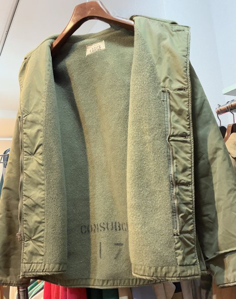 画像6: 50's〜【ビンテージ】【米軍実物】U.S.NAVY ステンシル入り【コールドウェザージャケット】サイズL  (6)