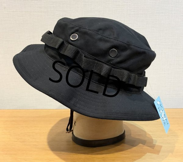 画像6: 【デッドストック】U.S.ARMY HAT SUN HOT WEATHER TYPE2 黒【ブーニーハット】【7 1/2】  (6)