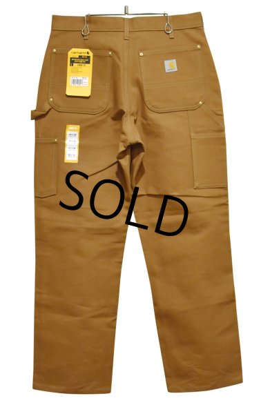 画像5: 未使用 デッドストック 【USA製】【カーハート】【carhartt】ダックカラー ルーズフィット【ダブルニー】ワークパンツ【ペインターパンツ】【33ｘ30】  (5)
