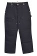 画像3: デッドストック 【USA製】【未使用】【カーハート】【carhartt】黒【コットン】ダブルニー ワークパンツ【ペインターパンツ】【32ｘ28】  (3)