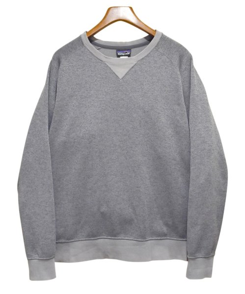 画像1: 【パタゴニア】patagonia グレー 2トーン 前Ｖ スウェット【サイズXL】  (1)