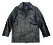 画像1: 【ビンテージ】オールドギャップ【GAP】【ギャップ】【ブラック】カーコート【レザージャケット】【サイズXS】  (1)