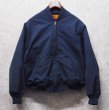 画像1: 80's【USA製】【ビンテージ】【ディッキーズ】【Dickies】【紺地】【中綿入り】【ワークジャケット】ワークブルゾン【サイズXL-R】  (1)