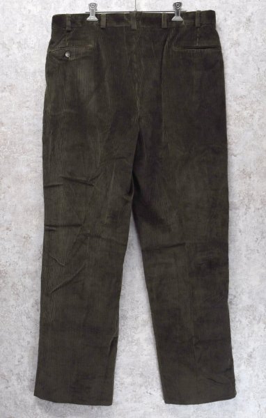 画像3: 程度良好 90's【USA製】【ビンテージ】【ブルックスブラザーズ】brooksbrothers【ブラウン】【コーデュロイパンツ】コーデュロイスラックス【W36】  (3)