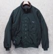 画像1: 90's USA製【パタゴニア】patagonia ナイロン【シェルドシンチラジャケット 】【緑×裏地グレー】【裏フリースブルゾン】【サイズM】  (1)
