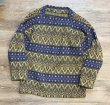 画像1: 70’s〜【ビンテージ】【ジャガード織り】【総柄】ニットセーター【ウールセーター】【サイズM程度】  (1)