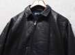 画像3: ビンテージ【ラルフローレン】POLO RALPH LAUREN【黒ｘ裏地ブラックウォッチ】ラムレザー【ジップアップレザーブルゾン】【サイズＭ】  (3)