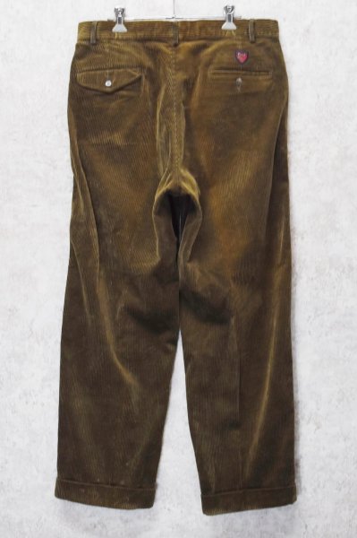 画像4: 程度良好 90's【USA製】ビンテージ【ラルフローレン】POLO RALPH LAUREN【クラシックゴルフパンツ】【ブラウン】【コーデュロイパンツ】【W33】  (4)