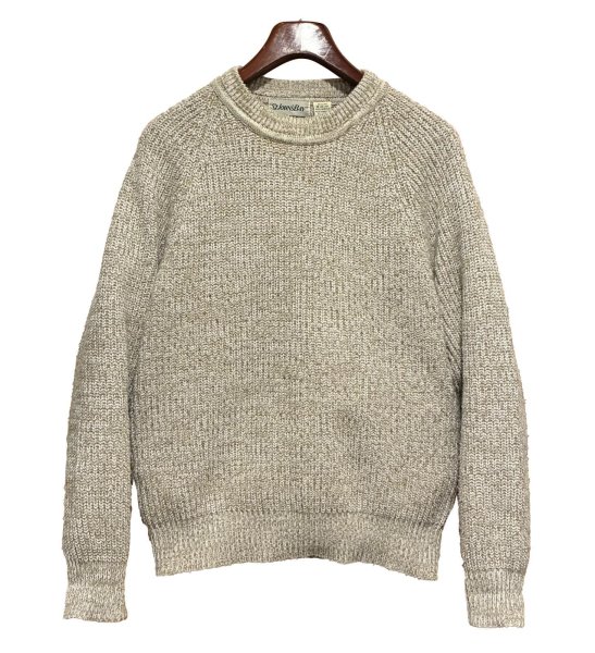 画像1: 90's【St. John's Bay】【セントジョーンズベイ】オートミール【コットンセーター】【サイズM】  (1)
