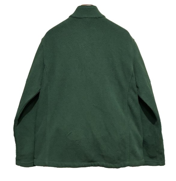 画像3: 【ビンテージ】【Port Authority】【krispy kreme ドーナッツ】クリスピー・クリーム・ドーナツ 緑 ジップアップフリースジャケット【サイズL】  (3)