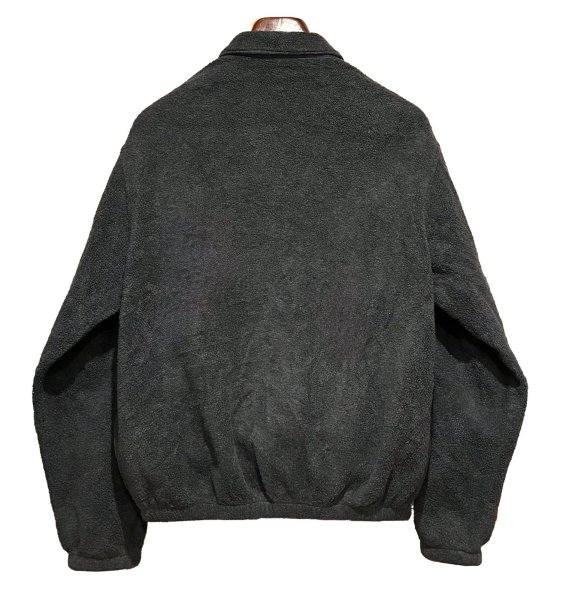 画像3: 90's USA製【ラルフローレン】【POLO RALPH LAUREN】ビンテージ【チャコール】【フリースジップアップジャケット】ブルゾン【スウィングトップ】【サイズM】  (3)