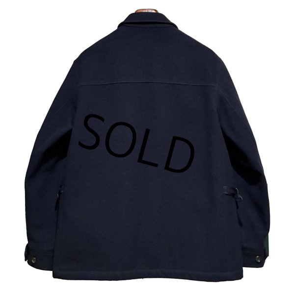 画像3: 【ラルフローレン】【POLO RALPH LAUREN】ビンテージ【紺】【ウールジップアップジャケット】【サイズM】  (3)