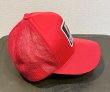 画像5: 【ビンテージ】Headwear【CIT GARD MOTOR OIL】CITGO シットゴー シットガードモーターオイル【赤】【メッシュキャップ】【トラッカーキャップ】【キャップ】サイズフリー  (5)