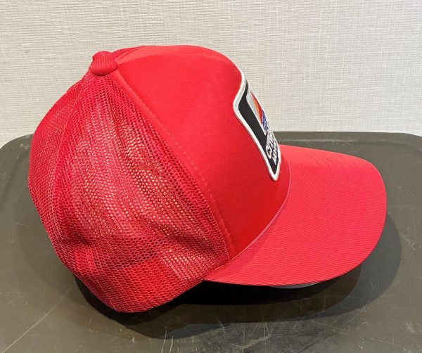画像5: 【ビンテージ】Headwear【CIT GARD MOTOR OIL】CITGO シットゴー シットガードモーターオイル【赤】【メッシュキャップ】【トラッカーキャップ】【キャップ】サイズフリー  (5)