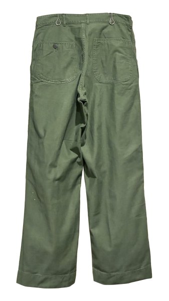 画像4: 50's【ビンテージ】【米軍実物】USMC【P-58】【ユーティリティーパンツ】ベイカーパンツ【W34】   (4)