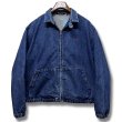 画像1: 80's USA製 ビンテージ【ラルフローレン】【RALPH LAUREN】【デニム】コットン【スウィングトップ】【ジップアップブルゾン】【サイズＬ】  (1)