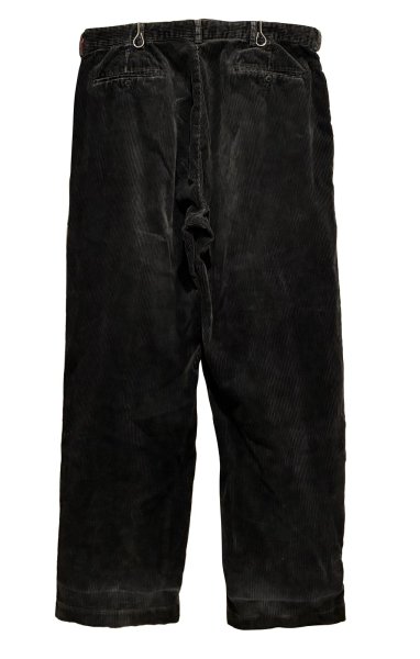 画像3: ビンテージ【ラルフローレン】POLO RALPH LAUREN【チャコール】ANDREW PANTS【２タック】【コーデュロイパンツ】【36×30】  (3)