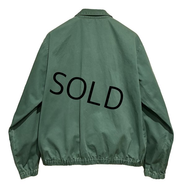 画像3: 90's USA製 ビンテージ【ラルフローレン】【RALPH LAUREN】【緑】コットン【スウィングトップ】【ジップアップブルゾン】【サイズM】  (3)