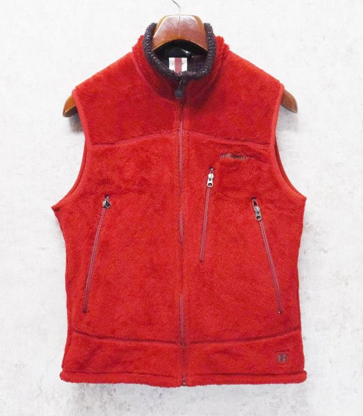 画像1: USA製【パタゴニア】patagonia【ポーラテック】【赤】【R4】【レギュレーターフリース】フリースベスト【サイズS】  (1)