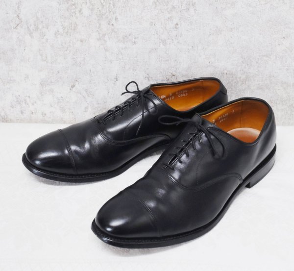 画像1: USA製【アレンエドモンズ】【Allen Edmonds】Park Avenue【パークアベニュー】【黒】【ストレートチップ】【10 1/2】【28.5cm程度】  (1)