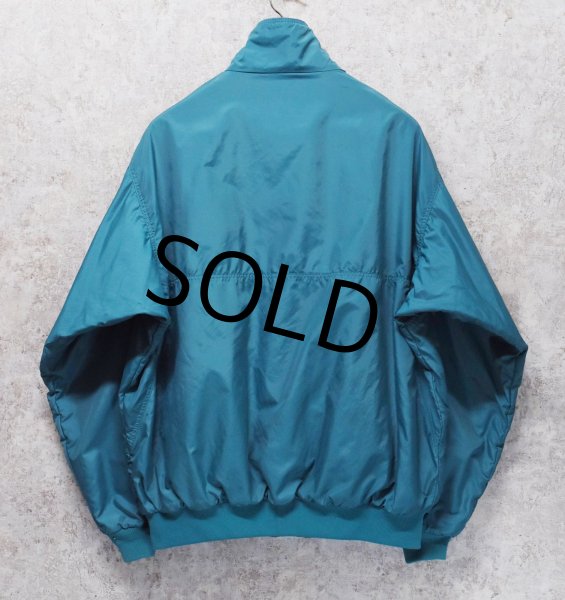 画像3: 90's【パタゴニア】patagonia ナイロン【シェルドシンチラジャケット 】【エメラルドグリーン×紫】【裏フリースブルゾン】【サイズXL】  (3)
