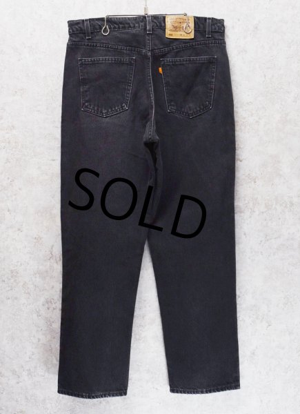 画像5: 90's【USA製】【ビンテージ】【LEVI'S】【リーバイス５５０】550 黒 デニムパンツ ブラックデニム【36ｘ30】  (5)