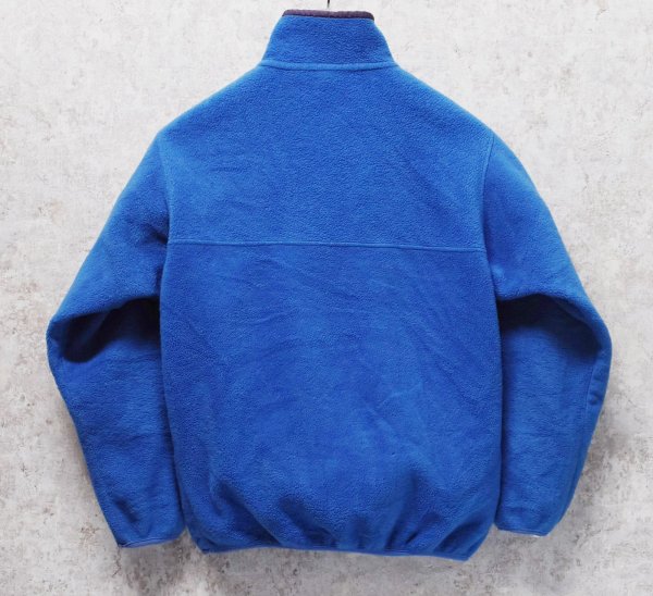 画像3: 90s USA製 ビンテージ【パタゴニア】patagonia【水色】【スナップT】【フリースプルオーバー】【サイズXS】  (3)
