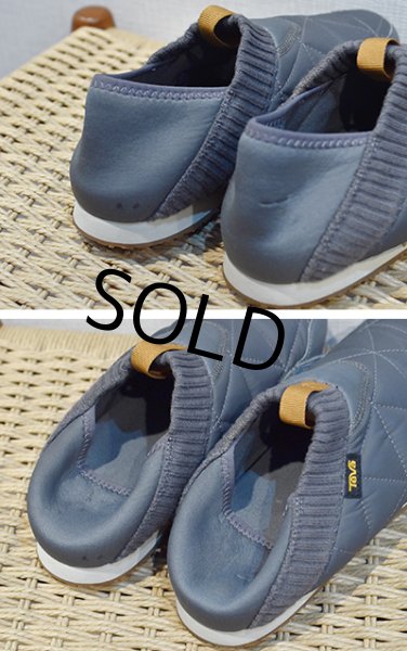 画像3: ビンテージ【TEVA】テバ【EMBER MOC】エンバーモック【スリッポン】【グレー】２WAY【シューズ】【サイズ26cm】  (3)