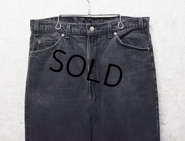 画像3: 90's【USA製】【ビンテージ】【LEVI'S】【リーバイス５５０】550 黒 デニムパンツ ブラックデニム【36ｘ30】  (3)