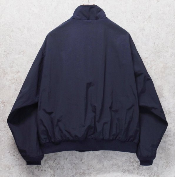 画像3: 90’s【ビンテージ】【エディーバウアー】【Eddie Bauer】【紺×裏地メッシュ】ナイロンジップアップブルゾン【サイズＬ】  (3)