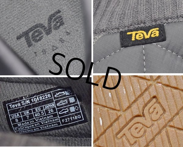 画像2: ビンテージ【TEVA】テバ【EMBER MOC】エンバーモック【スリッポン】【グレー】２WAY【シューズ】【サイズ26cm】  (2)