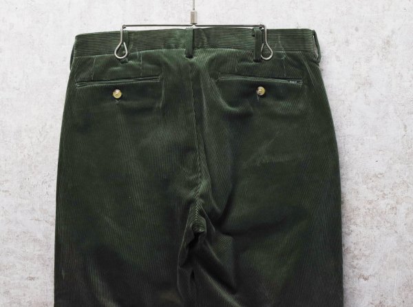 画像4: POLO RALPH LAUREN【ラルフローレン】オリーブグリーン【クラシックフィット】コーデュロイパンツ【30X32】  (4)