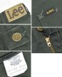 画像2: 80s~【USA製】ビンテージ【Lee】リー【オリーブ】【ポリコットンツイル】ブーツカット パンツ【スラックス】【36ｘ32】  (2)
