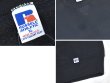 画像2: 90'ｓ【USA製】【RUSSELL】ラッセル 【ビンテージ】黒【無地】【クルーネック】前V スウェット【サイズＸL】  (2)