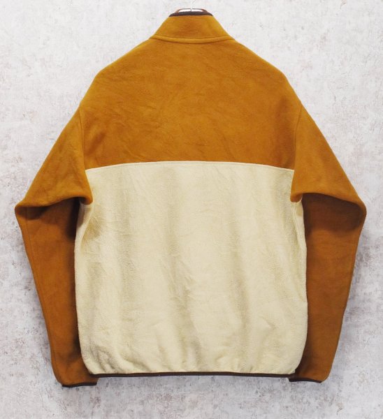 画像3: ビンテージ【パタゴニア】patagonia【ブラウンｘベージュ】【スナップT】【フリースプルオーバー】【サイズＬ】  (3)
