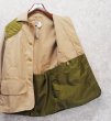 画像4: 80's~【ビンテージ】サフトバック【SAFTBAK】【ベージュ×オリーブ】【ハンティングジャケット】コットンジャケット  (4)