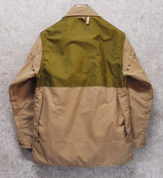 画像3: 80's~【ビンテージ】サフトバック【SAFTBAK】【ベージュ×オリーブ】【ハンティングジャケット】コットンジャケット  (3)